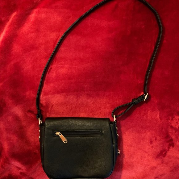 Black Shoulder Purse - Picture 2 of 4